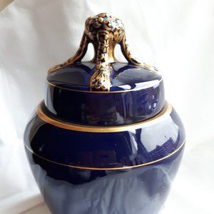 Hutschenreuther, Selb Bavaria Cookie Jar-Tea Canister, Art Deco